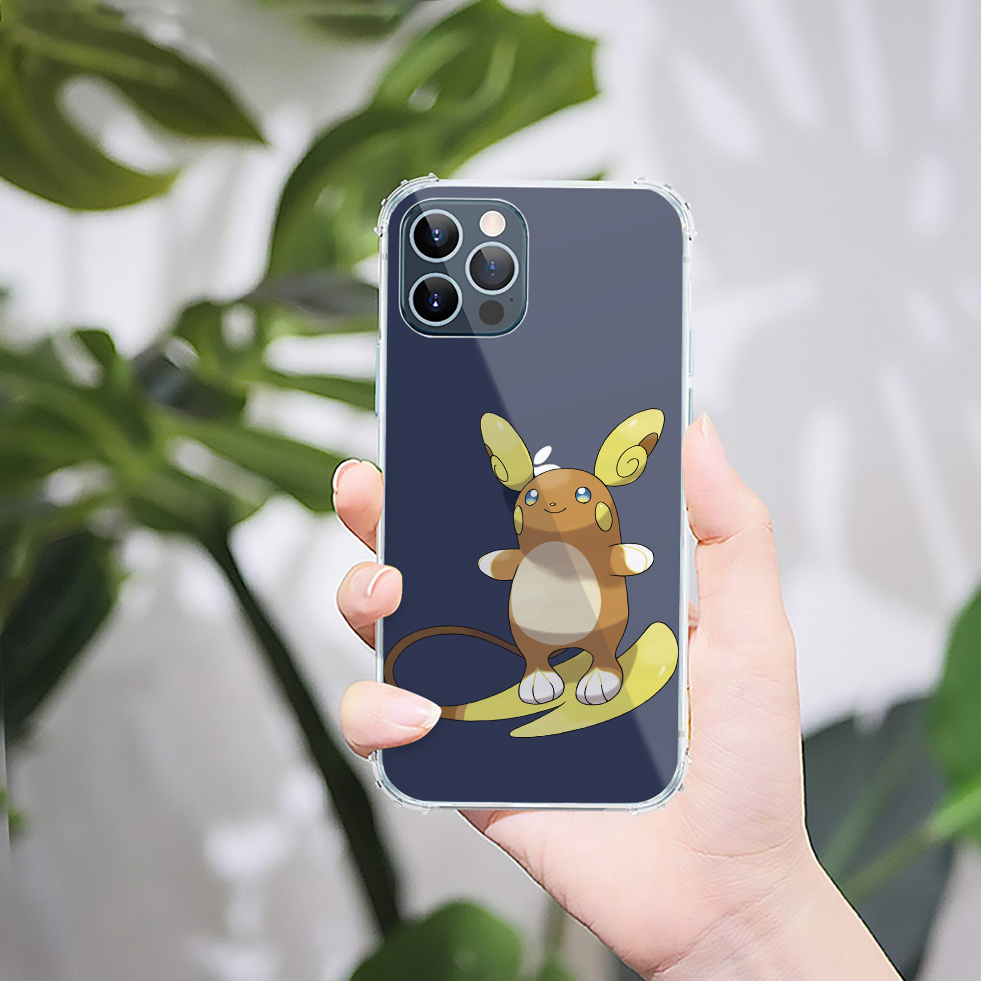 （画像用） ポケットモンスター Pokémon 【iPhone 12シリーズ対応】透明スマホケース（クリアソフトケース）